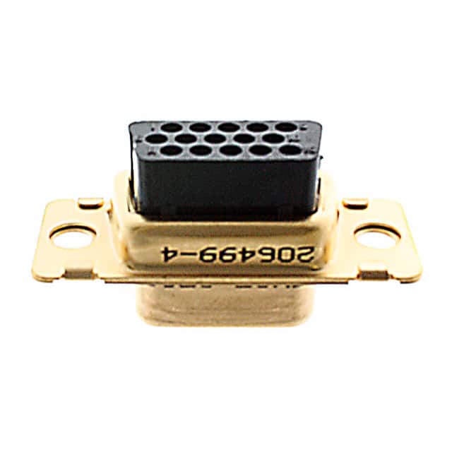 206499-4 TE Connectivity Aerospace, Defense and Marine  Carcasas de conector D-Sub en forma de D